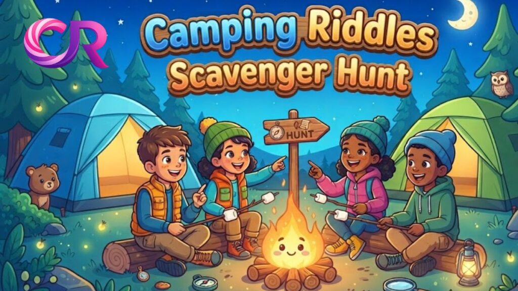 Camping Riddles Scavenger Hunt