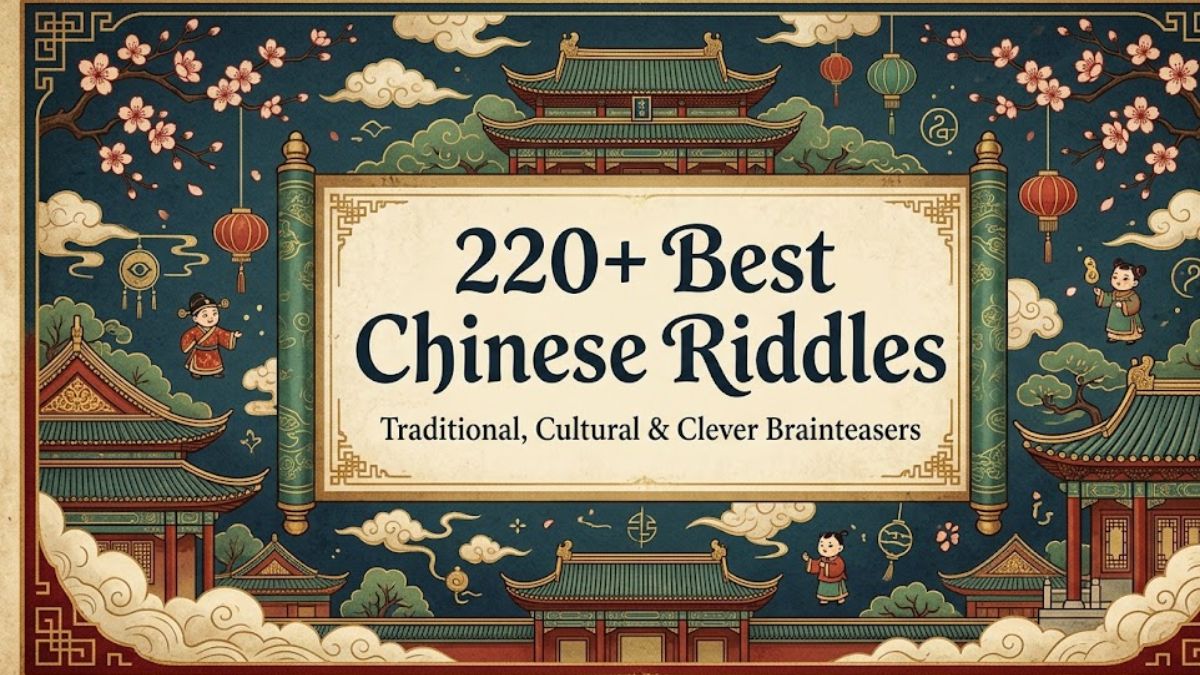 Chinese Riddles