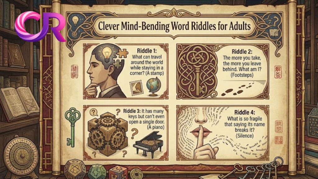 Clever Mind-Bending Word Riddles for Adults