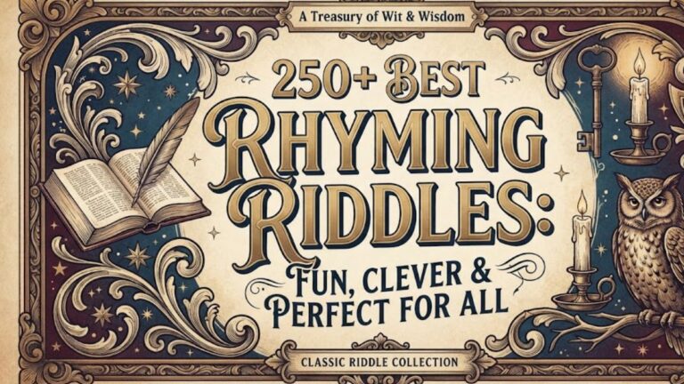 Rhyming Riddles