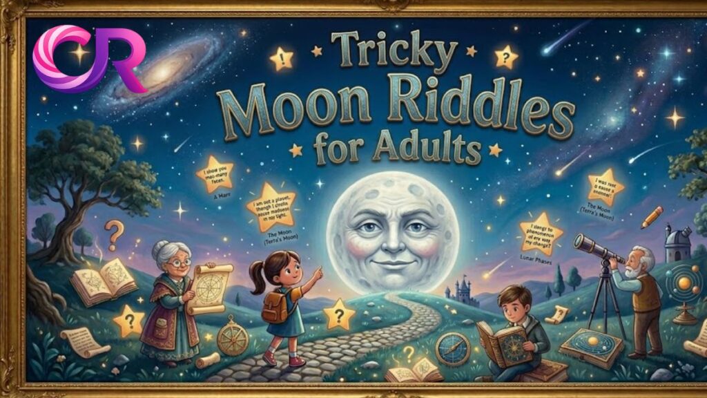Tricky Moon Riddles for Adults